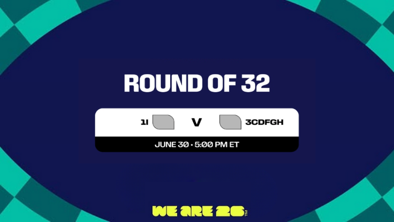 More Info for FIFA World Cup 2026 - Round of 32