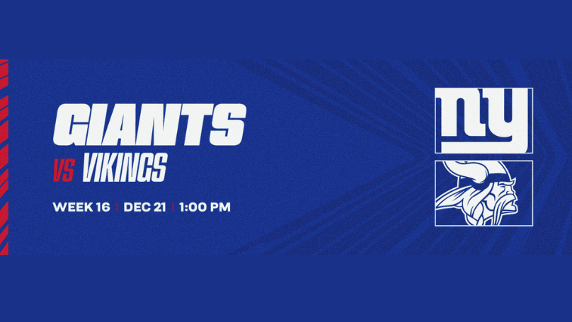 New York Giants vs. Minnesota Vikings