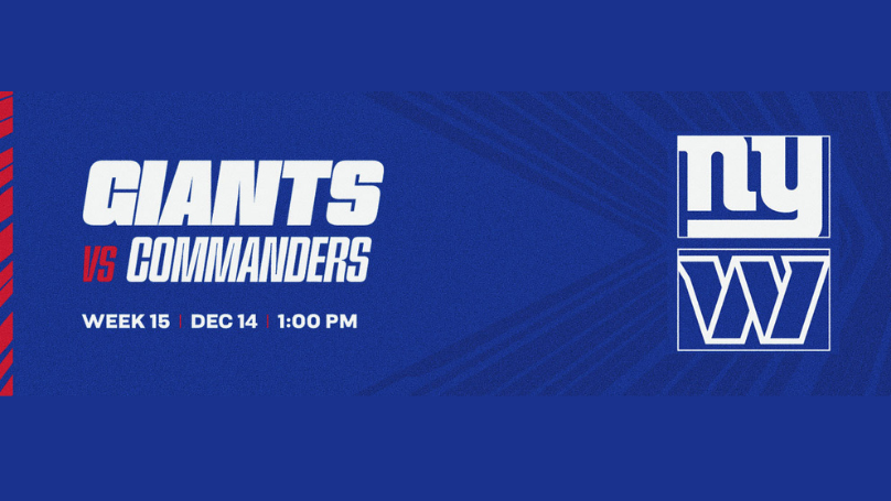 New York Giants vs. Washington Commanders