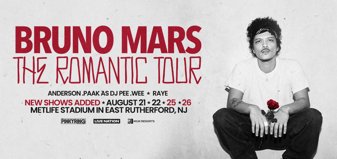 More Info for Bruno Mars 
